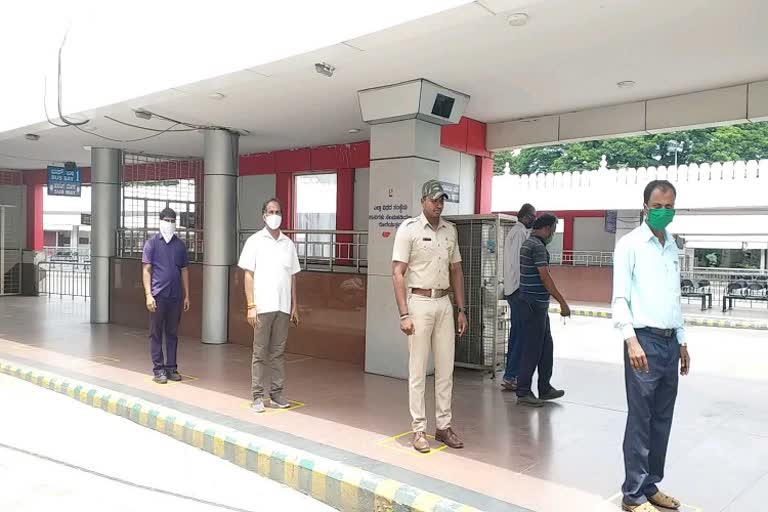 preparation started in bus stand