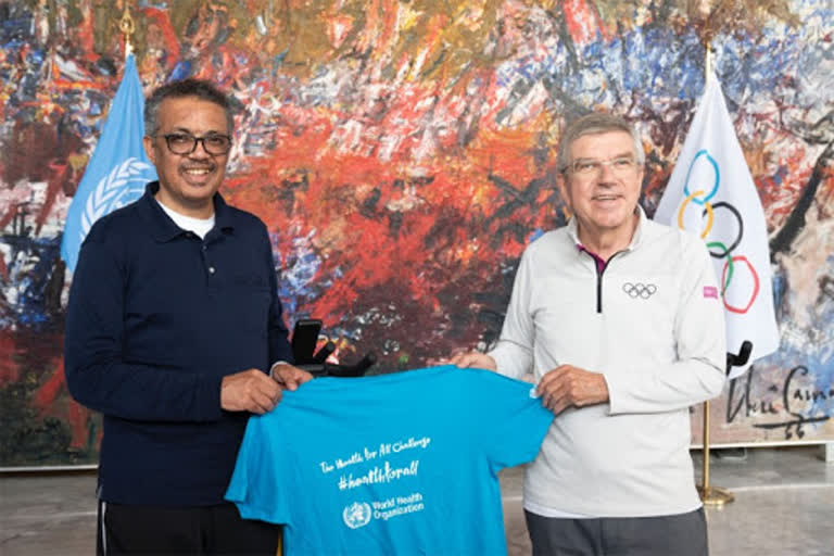 WHO and IOC team up to improve health through sport