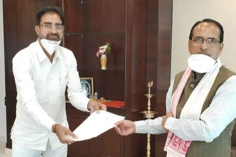 Former MLA Jajpal Singh Jadji met CM Shivraj