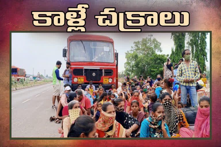 telugu migrate labor struggles