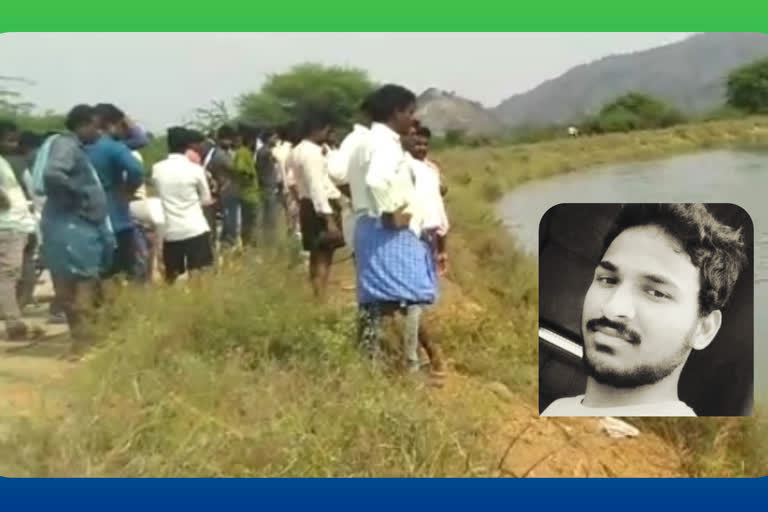 village secretariat employee who went for swimming has dead in prakasam district