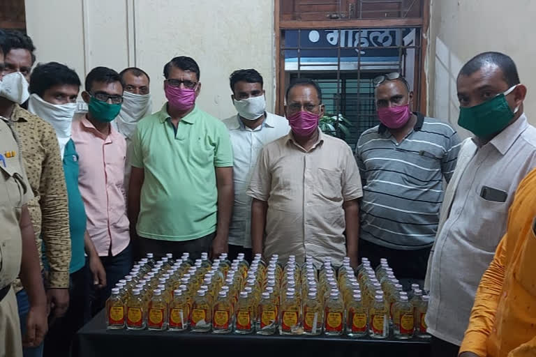 hingoli Local crime branch raids on Illegal liquor sales