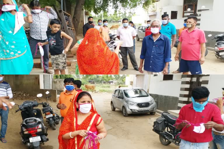 ajmer news  gulabbari area  mother-in-law' initiative  example of humanity