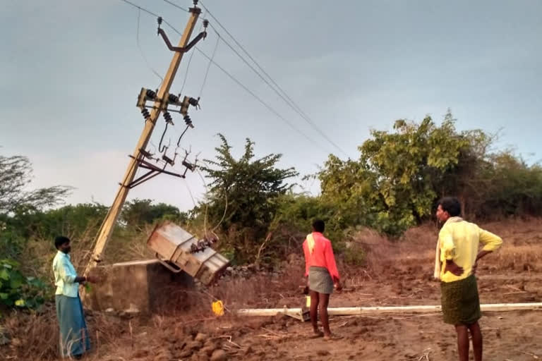 Dangerous Winds surfing humans in Mahabubabad district