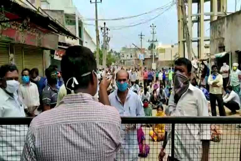 Public outrage against officials in Davanagere