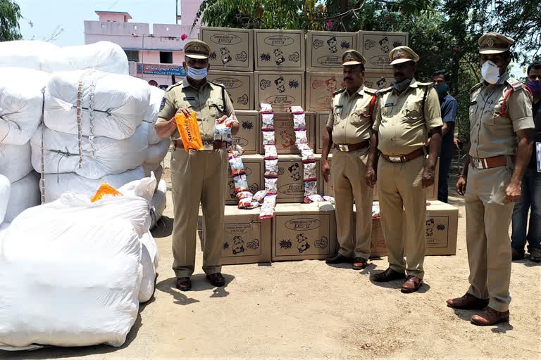 15 lakhs wroth gutka seized in nirmal