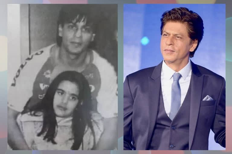 Sanjay dutt daughter trishala dutt throwback photo with shahrukh khan viral on social media