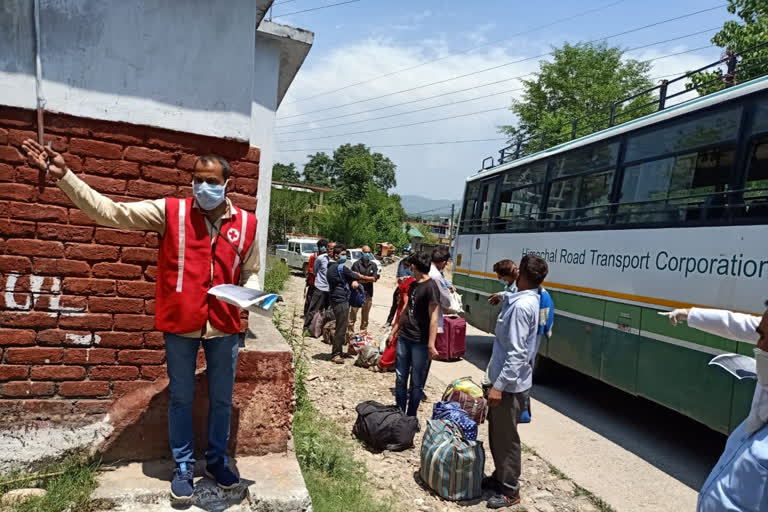 people returned himachal during lock down