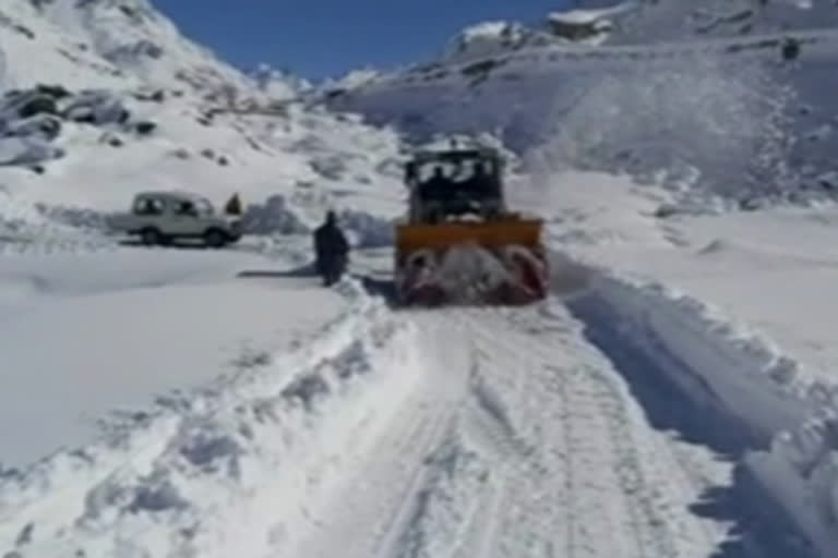 BRO has restored Manali-Leh road to vehicles after six months