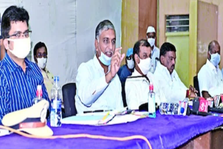 Contribute to Corona Building: Minister Harish Rao