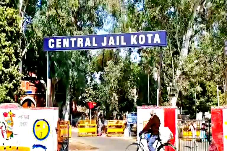 kota news  kota central jail  prisoners corona test  corona case in jail  prisoner corona infected