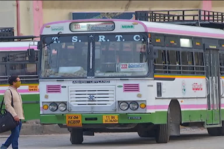 RTC BUSES STARTED IN TELENGANA