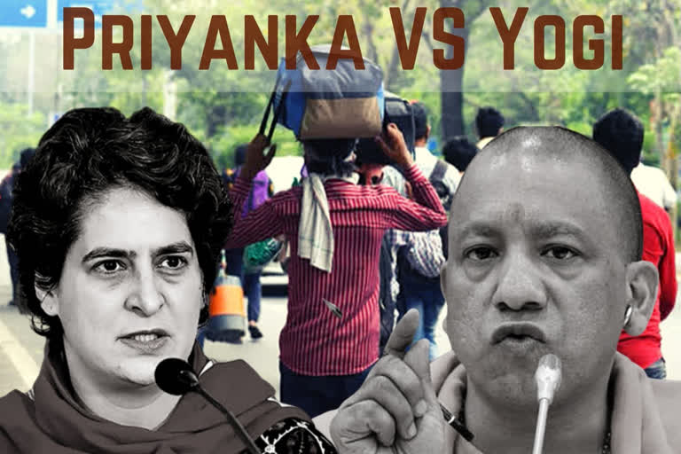 Government playing politics over Congress' offer to provide buses for migrants: PriyankaGovernment playing politics over Congress' offer to provide buses for migrants: Priyanka