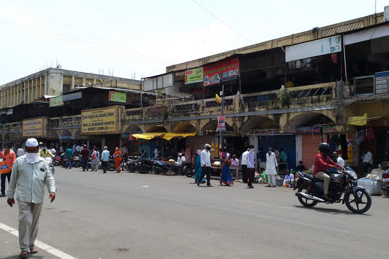 LBS Market open at vijayapura