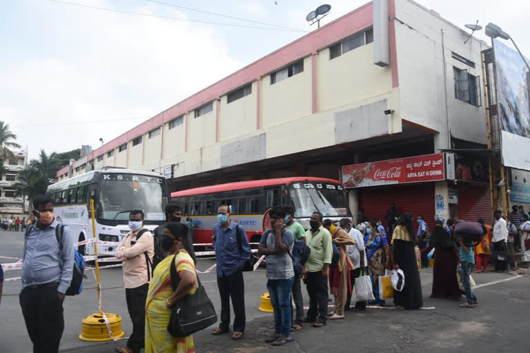 Buses from Mysore City to other districts