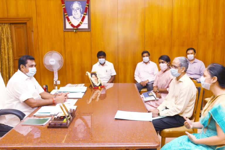 ICMR doctors meets tn cm