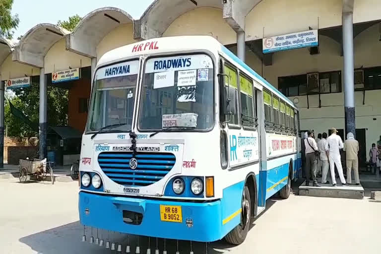 haryana roadways bus will run hisar to sirsa and delhi