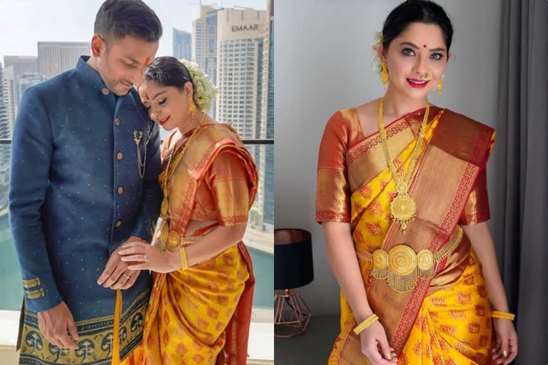 sonalee kulkarni engagement, ETVbharat