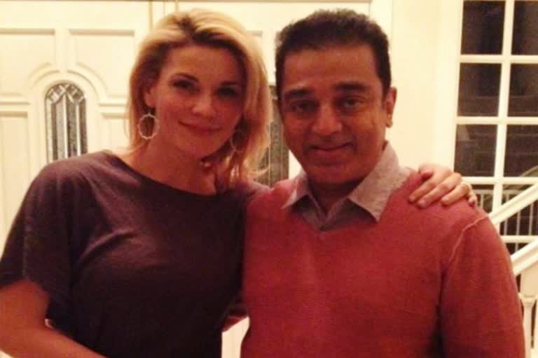 McKenzie Westmore shares memories with kamal hassan