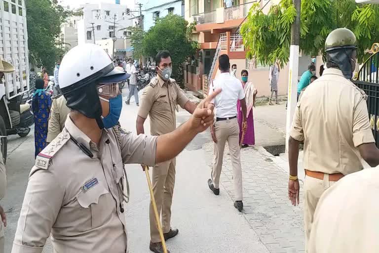 People opposed quarantine in Shimoga