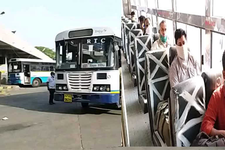 22 buses from Nandala RTC depot