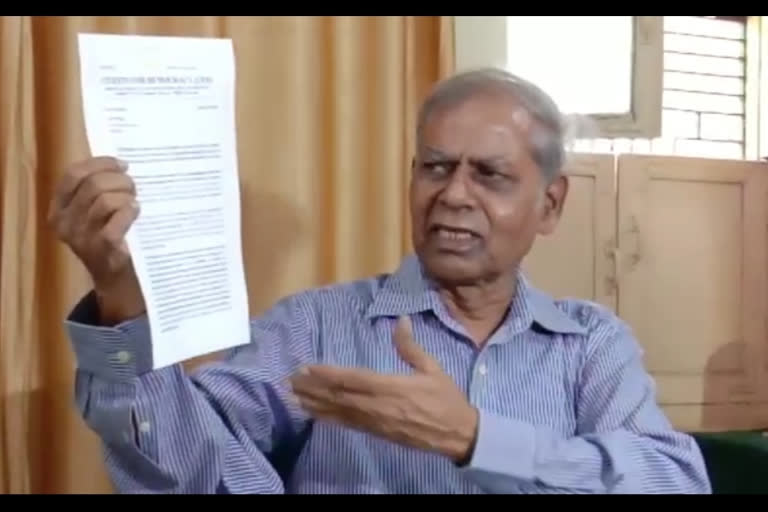 SR Hiremath outrage for amendment of labor laws