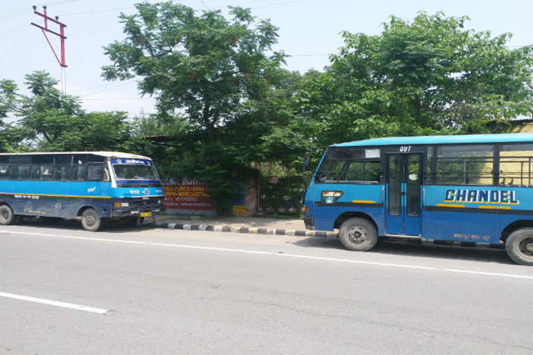 city bus in dehradun