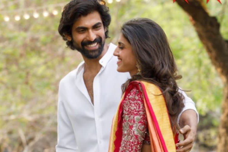 Rana Daggubati - Miheeka Bajaj engagement pics