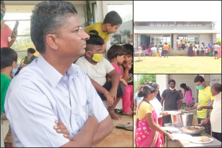 Satish jarakiholi arranges quarantine for Mumbai-based workers in his guest house