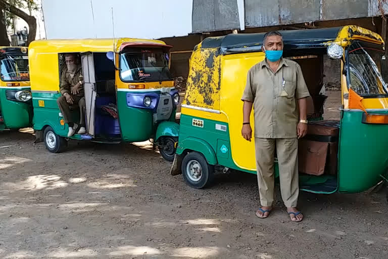 Auto drivers suffering to earn after lockdown relaxation in Belagavi