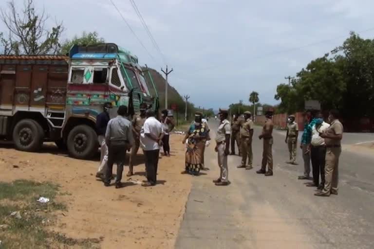 migrant workers caught travelling without permission via virudhunagar