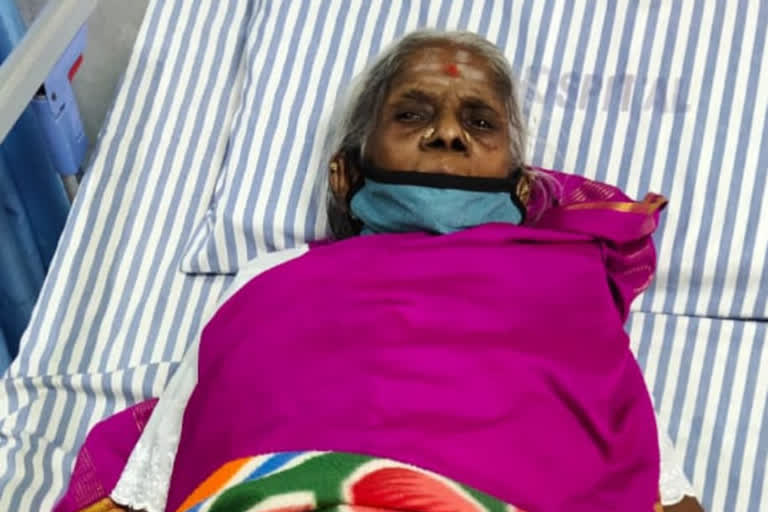 saalumarada thimmakka Admitted to private hospital in Hassan