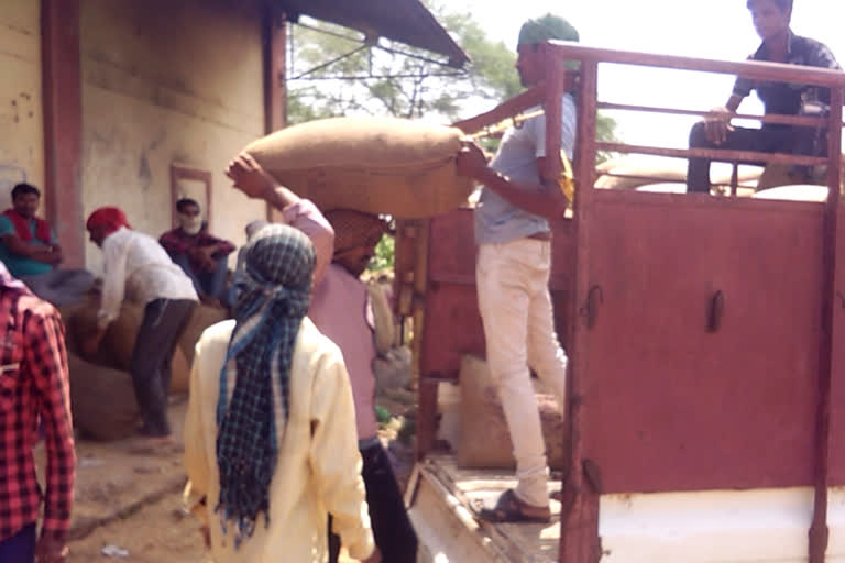 Paddy purchased after three months those farmers