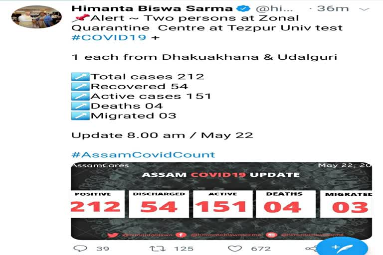 Covid-19 postive cases hike to 11 at Tezpur university quarantine centre