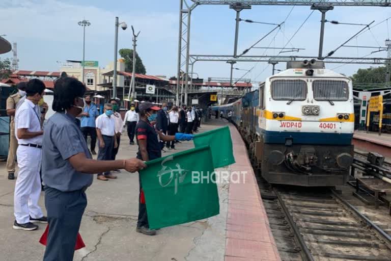 Express train went to Belagavi and Mysore from Bangalore