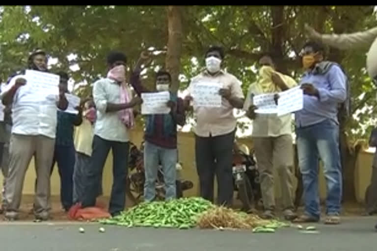 farmers protest news