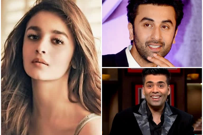 Alia bhatt ranbir kapoor karan johar, ETVbharat