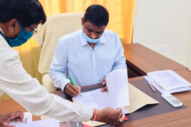 Prabhakar Reddy is the Additional Joint Collector of Nellore District