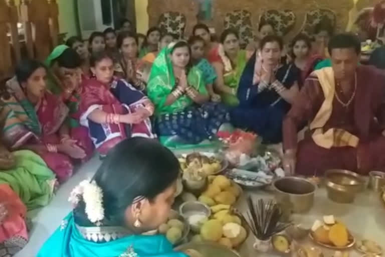 In Nabarangpur district, women are celebrating Savitri brata