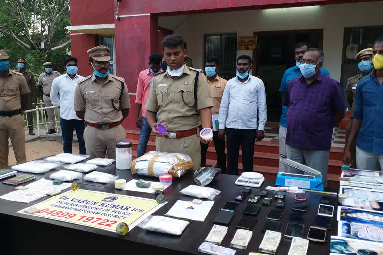 Nine held for illegal trafficking drugs to Srilanka