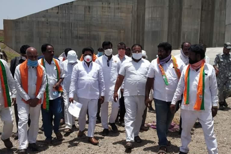 Visited Sadermatt Barrage In Nirmal District