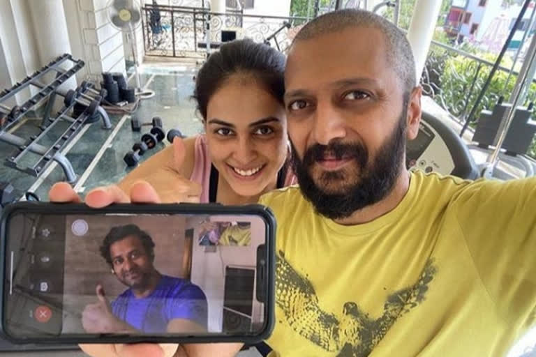 Ritesh deshmukh and genelia dsouza health