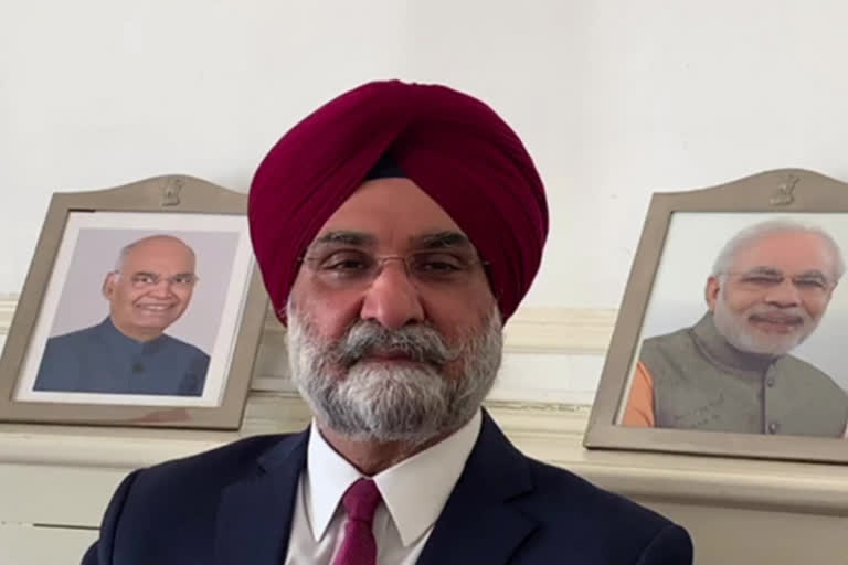 India's Ambassador to the US Taranjit Singh Sandhu