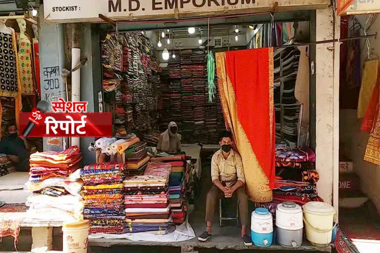 garment shop sales down lockdown