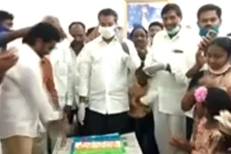 ycp celebrations in mylavaram krishna district