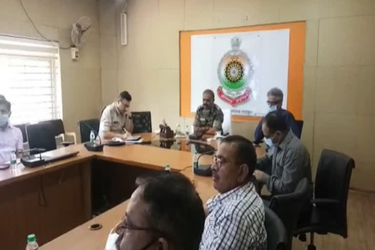 review meeting for anti-Naxal campaign