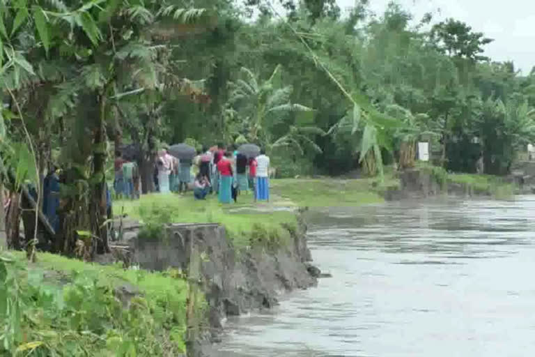 হাজোত পুঠিমাৰী নৈৰ বিধ্বংসী ৰূপ