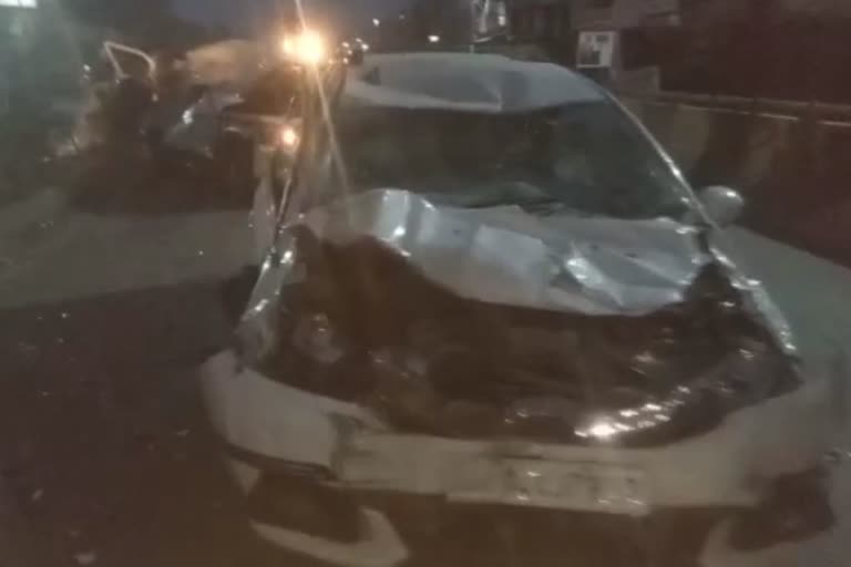 hapur road accident