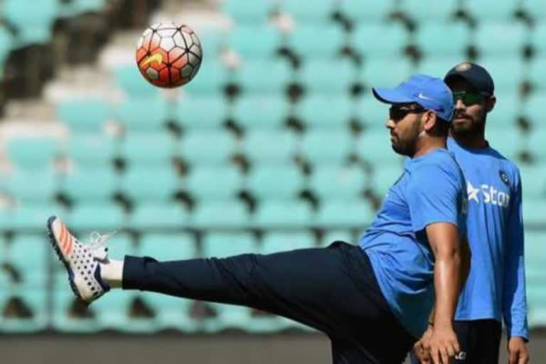 I watch football more than cricket: Rohit Sharma