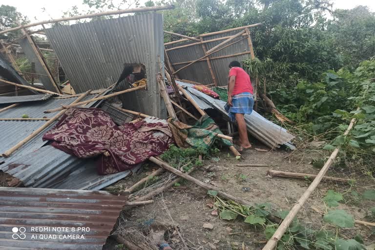 Etv Bharat, Gujarati News, A Family Shared their Horrific experience of Cyclone Amphan